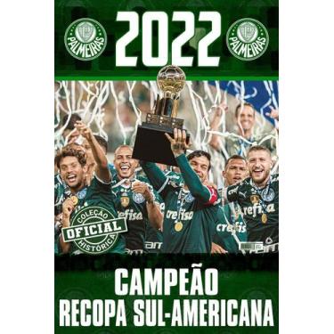 Imagem de Livro Coleção Oficial Histórica Palmeiras Edição 27 Pôster Recopa Sul-