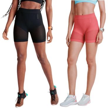 Imagem de Kit 2 Com Shorts Lupo Feminino Anti Odor Arrastao III-Feminino