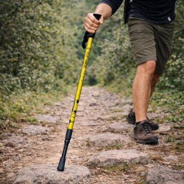 Imagem de Bastão Trilha Alumínio Ajustável Antichoque Antiderrapante - Nautika