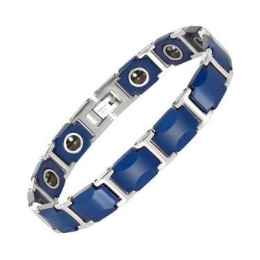 Imagem de Pulseira De Cerâmica Premium Unissex Com Design De Lua Crescente ARADO