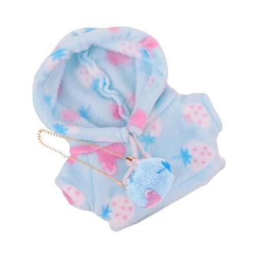 Imagem de Boneca De Pelúcia Pato Amarelo 30Cm Série Azul Lalafanfan Com Saia, Mo