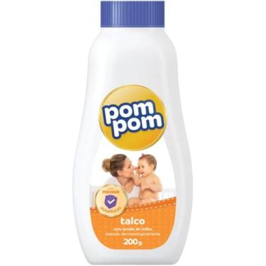 Imagem de Talco INFANTIL Pom Pom Amido De Milho Em Frasco 200G