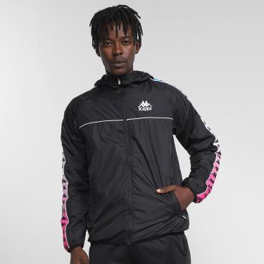 Imagem de Jaqueta Corta Vento Kappa Com Capuz Masculina-Masculino