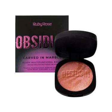 Imagem de Blush Ruby Rose Obsidian Carved Allegory Of Honor HB-1002-4 10,5g