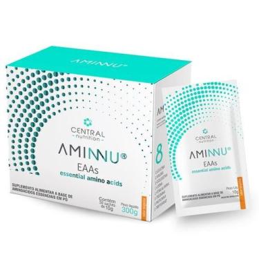 Imagem de Aminnu - Tangerina Central Nutrition  10g 30 Sachês