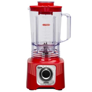 Imagem de Liquidificador Arno Power Max 1400W - 2720018191 Vermelho 110V