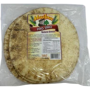 Imagem de Pão Sirio Grande 6 unidades Maxifour 450g