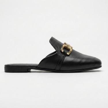 Imagem de Mule Beira Rio Feminino Preto, Preto, 36
