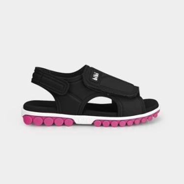 Imagem de Papete Infantil Bibi Summer Roller Sport 2.0 Preta com Rosa 1240043-Feminino