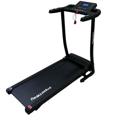 Imagem de Esteira Elétrica Ergométrica Dobrável Portátil 2 em 1 100Kg 12Km/h 2.1Hp 110V Importway Iwest-21hp01