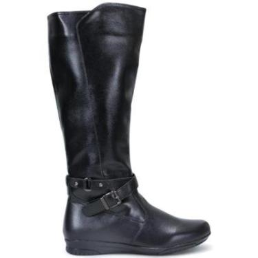 Imagem de Bota Rasteira Cano Alto 71146 Mooncity Feminino-Feminino