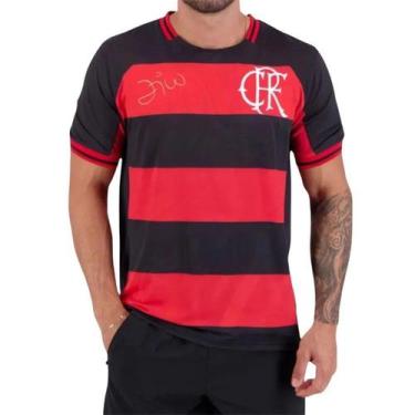 Imagem de Camiseta Flamengo Bench Masculina, Preto, Vermelho, M