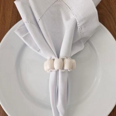 Imagem de Porta Guardanapo Resina Classic - Decor Madame Blue, Branco