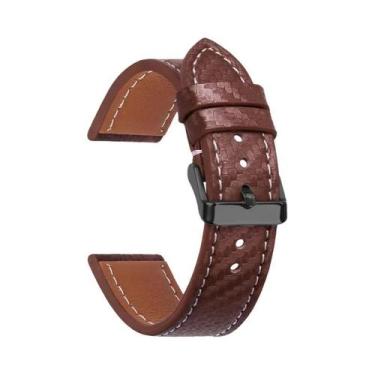 Imagem de Pulseira De Relógio Masculina Com Textura De Fibra De Carbono, Pulseir