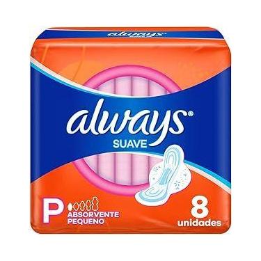 Imagem de Absorvente always super proteção suave c/abas c/8