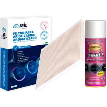 Imagem de Kit Filtro De Ar Condicionado Hyundai Hb20, Hb20s, Hb20x 2012/2022 + L