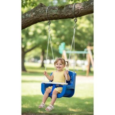Imagem de Balanço Infantil Seguro Azul 30kg 1-6 Anos - Congratulations Store