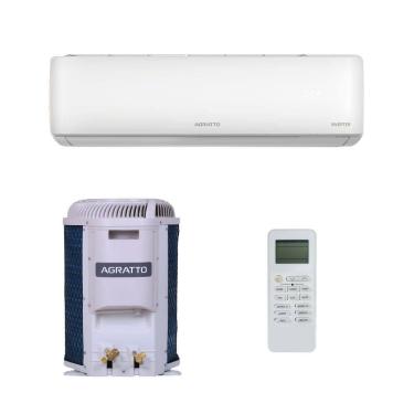 Imagem de Ar Condicionado Split Hi Wall Agratto Zen Top Inverter 12.000 BTUs Frio 220V R-32