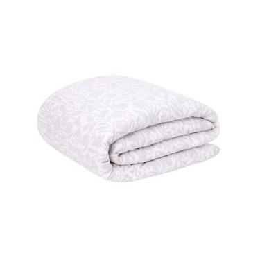 Imagem de Duvet Floral Artsy Cinza 200 Fios Solteiro Cinza