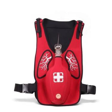 Imagem de Colete De Treinamento Manobra De Rcp Heimlich Para Adultos - Genérica