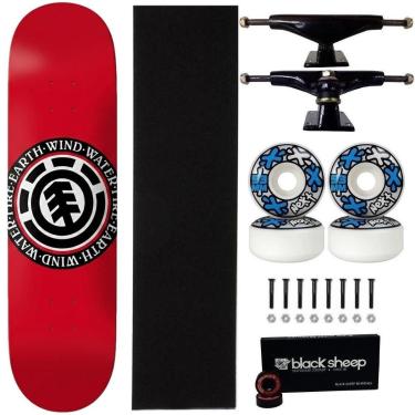 Imagem de Skate Element Montado Seal 8.0 Maple Profissional Next 53mm-Masculino