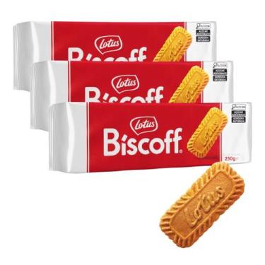 Imagem de 96 Biscoitos - 3 Pacotes x 32 - Lotus Biscoff