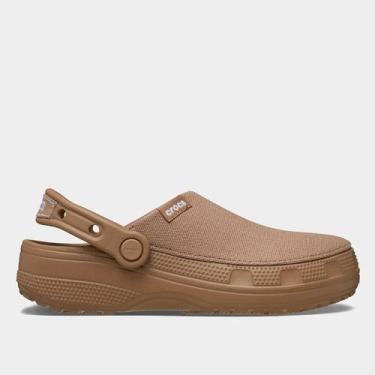 Imagem de Sandália Crocs Classic Crafted Clog, Marrom, 42