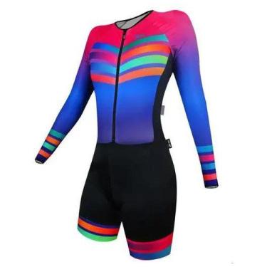 Imagem de Macaquinho Feminino SportXtreme Comfort Rainbow, P