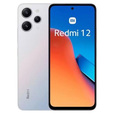 Imagem de Redmi 12 Global 256GB 8GB RAM Dual SIM Tela 6.79" - Prata