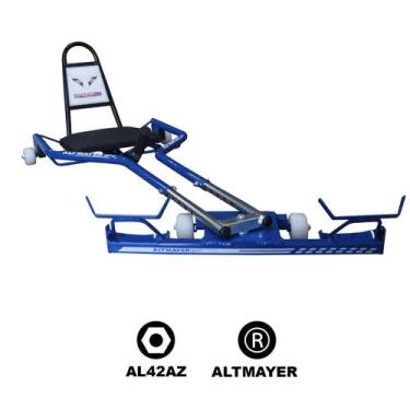 Imagem de Skate Car Vermelho Carrinho de Rolimã Altmayer AL42AZ