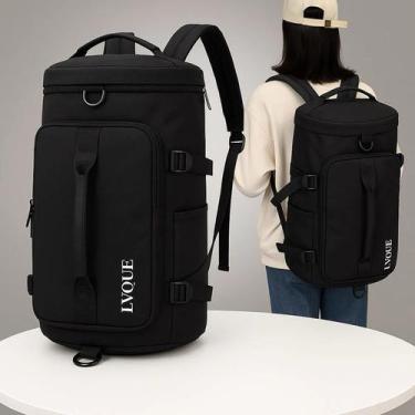 Imagem de Bolsa Vira Mochila Mala Multifuncional Urbana, Escolar e Viagem, com M