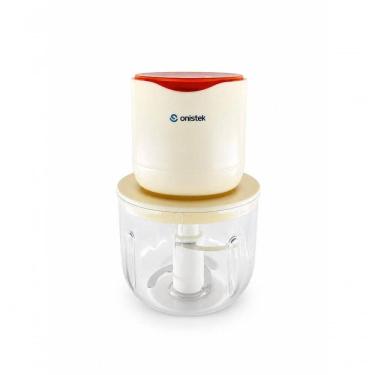Imagem de Mini Processador de Alimentos UD119 Picar Aço Inox Recarregável USB 0,6L para Cozinha ONISTEK