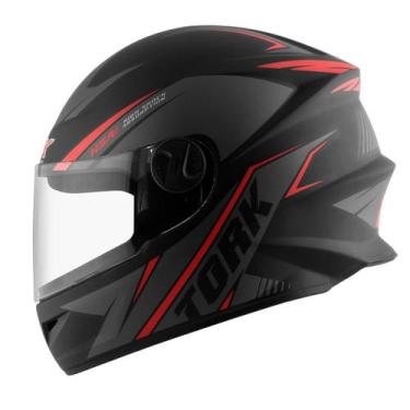 Imagem de Capacete Fechado Pro Tork Liberty Four Kids Fk, Vermelho, 54