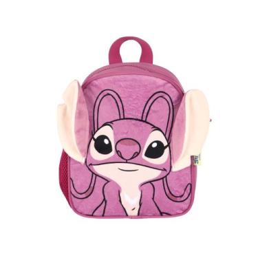 Imagem de Lancheira Stitch Térmica Pelucia Meninas Escolar Passeio Cor:Roxo - Lu
