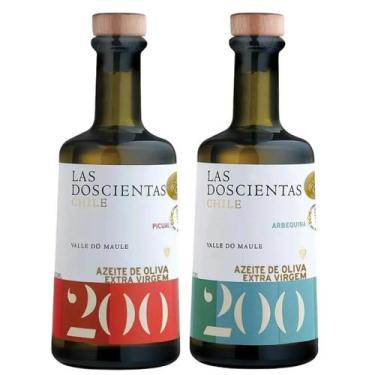 Imagem de Kit 2 Azeite de Oliva Chileno Arbequina e Picual Las Doscientas 500ml