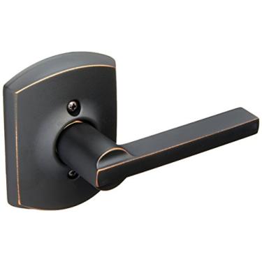 Imagem de Schlage Lock Company F170LAT716GRW Maçaneta falsa Latitude com bronze envelhecido