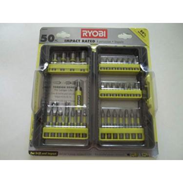 Imagem de Ryobi 50 Piece Impact Rated Driving Bits with Dock-It Collection Storage Solution (Packaging May Vary)