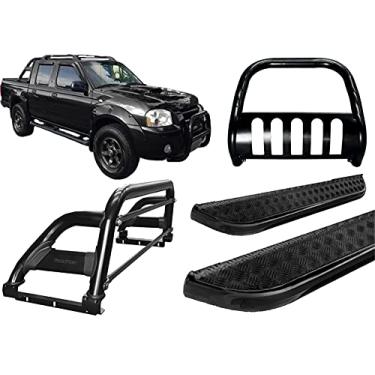 Imagem de KIT QUEBRA MATO+SANTO ANTONIO H2+ESTRIBO FONTIER 2007 PRETO