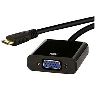 Imagem de Conversor Adaptador Mini HDMI para VGA