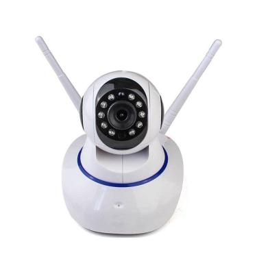 Imagem de Câmera Wifi IP 2 Antenas 3ª Geração Segurança Visão Noturna