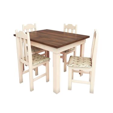 Imagem de Conjunto Mesa com 4 cadeiras Pop Talismã Hrebos