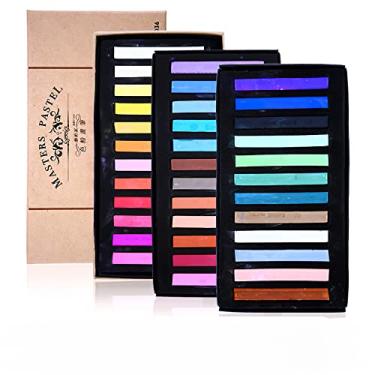 Imagem de YYMIYU Pastéis de giz de cor neutra para artistas profissionais 36 cores