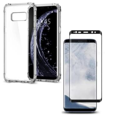 Imagem de Capa Capinha Anti Impacto Para Samsung Galaxy S8 Plus + Película 9D Cerâmica - (C7COMPANY)