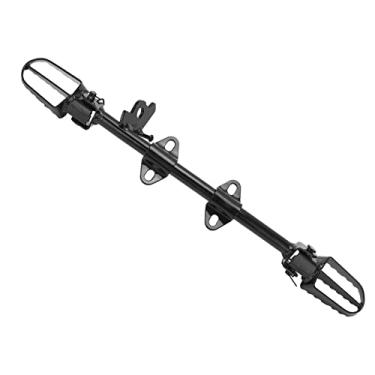 Imagem de Apoio de pé para motocicleta, preto, prático, durável, resistente à ferrugem para bicicletas de pit