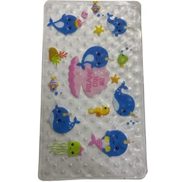 Imagem de Tapete Infantil De Silicone Antiderrapante Para Box 40x70cm