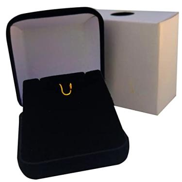 Imagem de Caixa Caixinha De Veludo Presente Para Joias Caixinha De Colar Brinco