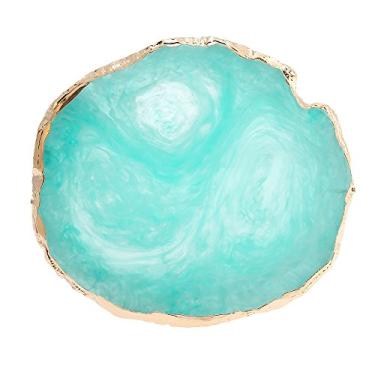 Imagem de Paleta de arte de unha de resina, mistura de gel para unhas, pintura, gel, paleta de gel, ferramentas de manicure para decoração de unhas (Grün)