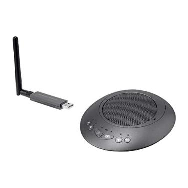 Imagem de Workstream by Monoprice Microfone e alto-falante omnidirecional USB para sala de conferências, 360 graus com cancelamento de ruído e eco