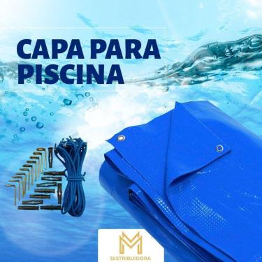 Imagem de Capa De Proteção E Segurança P/Piscinas 450 Micras 3x6m