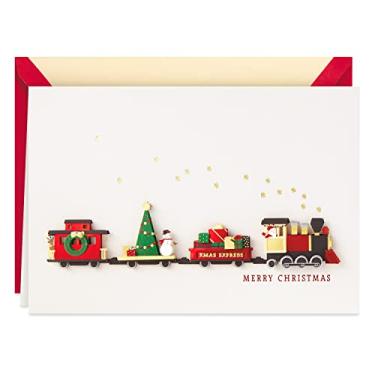 Imagem de Hallmark Cartão de Natal Signature (Trem)